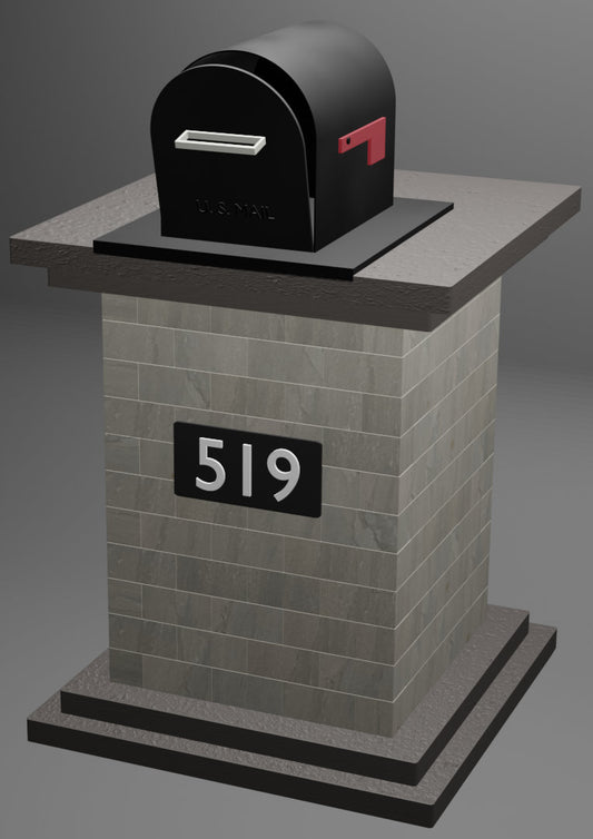 707: Stone Mailbox